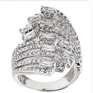 Bella Sterling Silver Tier Ring